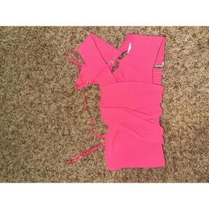 Nike Women’s Jacquemus La Brassière Drapée Pink Sport Bra